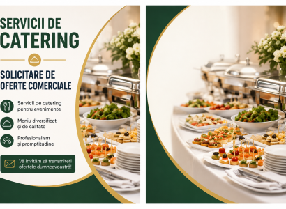 Servicii de catering – solicitare de oferte comerciale